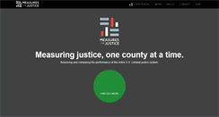 Desktop Screenshot of measuresforjustice.org